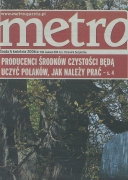 Architektwnętrz.pl article in Metro magazine